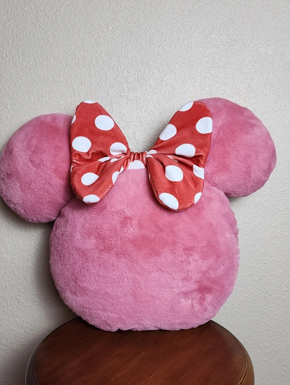 Disney Minnie Mouse Pink Squishy Plush Throw Pillow The Big One Kids Kohl's